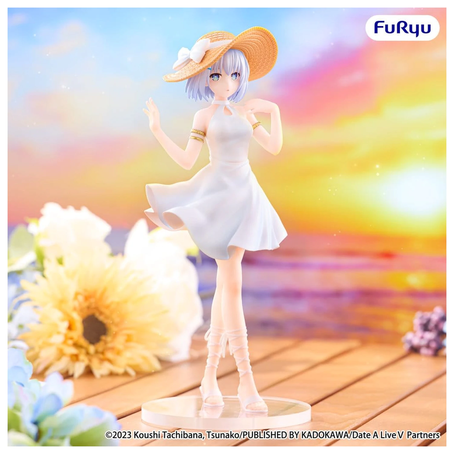 Date A Live V PVC figura Origami Tobiichi Summer Dress 20 cm fotografija proizvoda