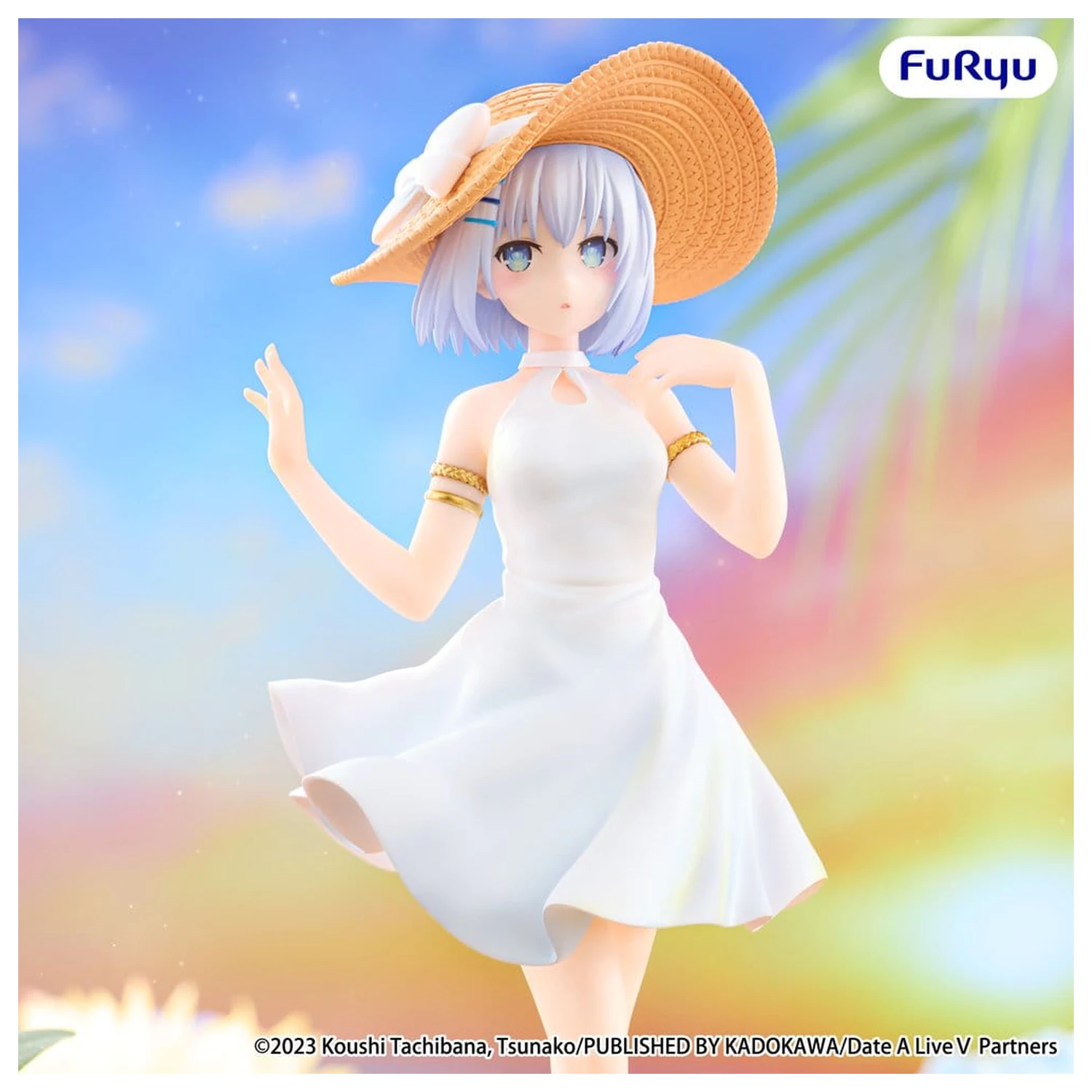 Date A Live V PVC figura Origami Tobiichi Summer Dress 20 cm fotografija proizvoda