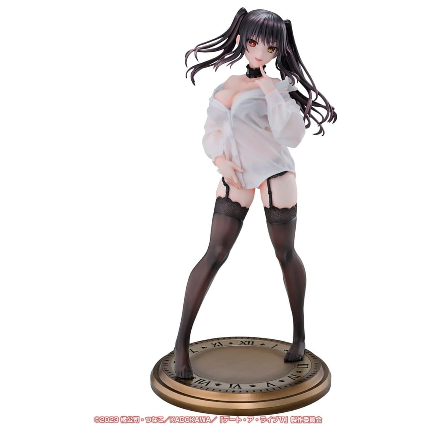 Date A Live V Re:Dress PVC Figura 1/4 Kurumi Tokisaki Dress shirt Ver. 40 cm fotografija proizvoda