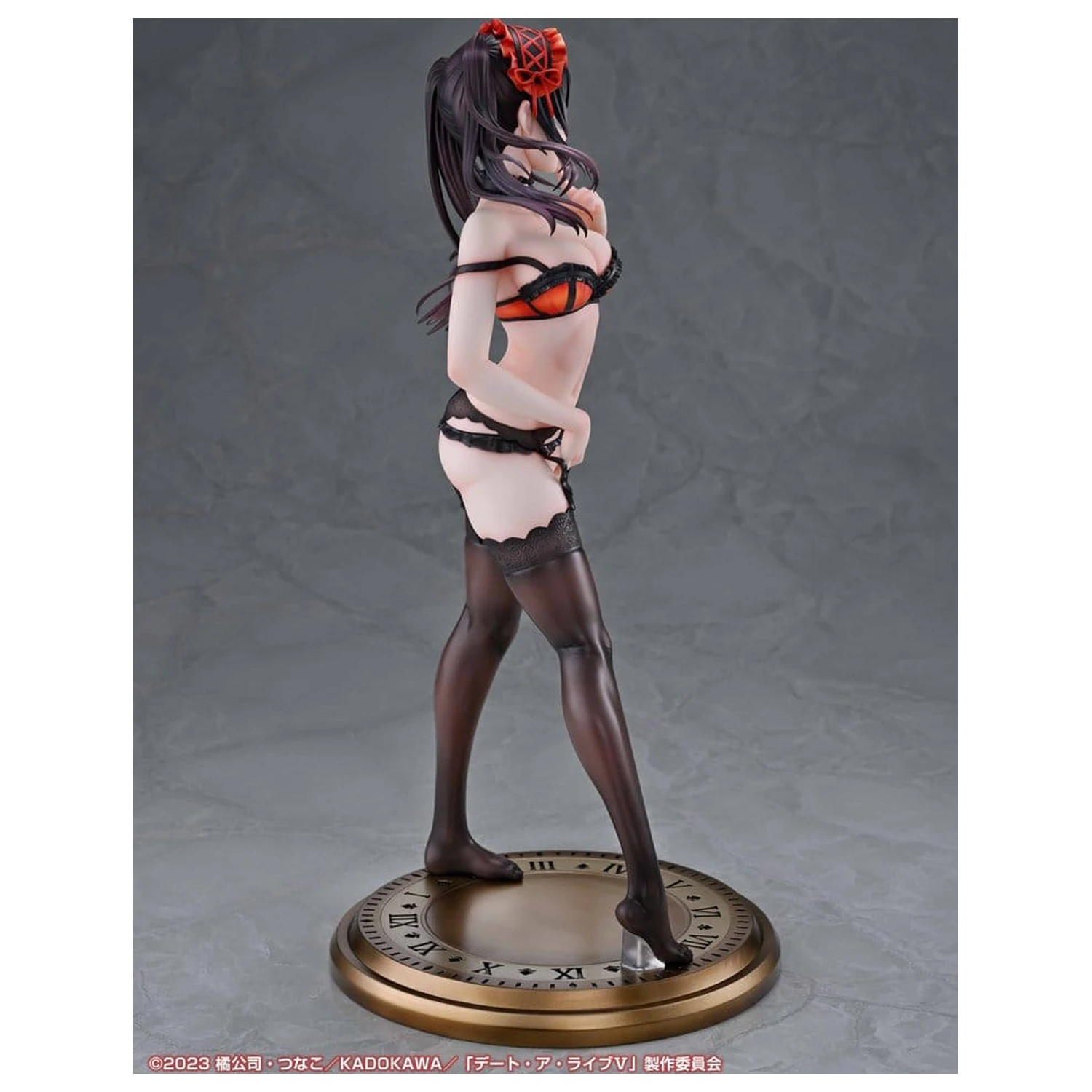 Date A Live V Re:Dress PVC Figura 1/4 Kurumi Tokisaki Dress shirt Ver. 40 cm fotografija proizvoda