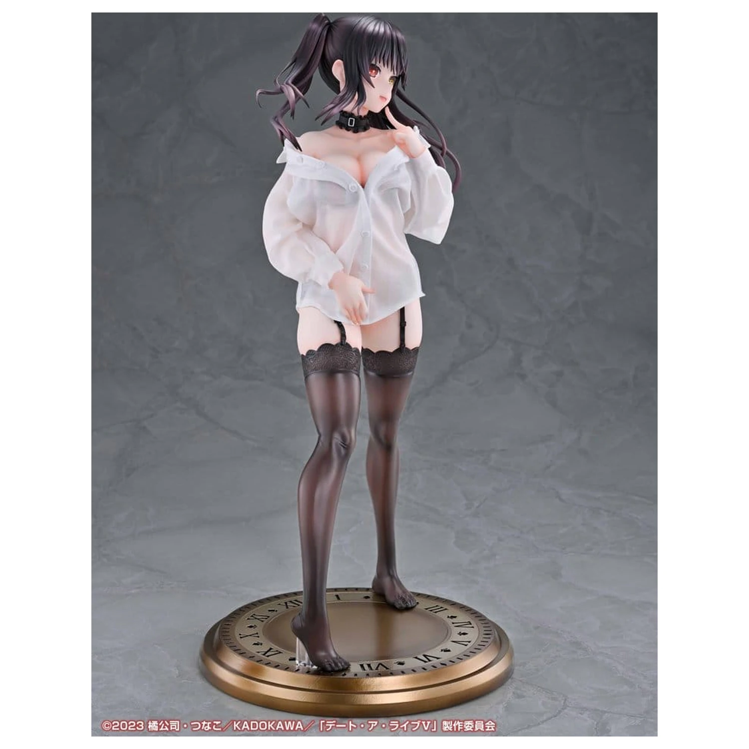 Date A Live V Re:Dress PVC Figura 1/4 Kurumi Tokisaki Dress shirt Ver. 40 cm fotografija proizvoda