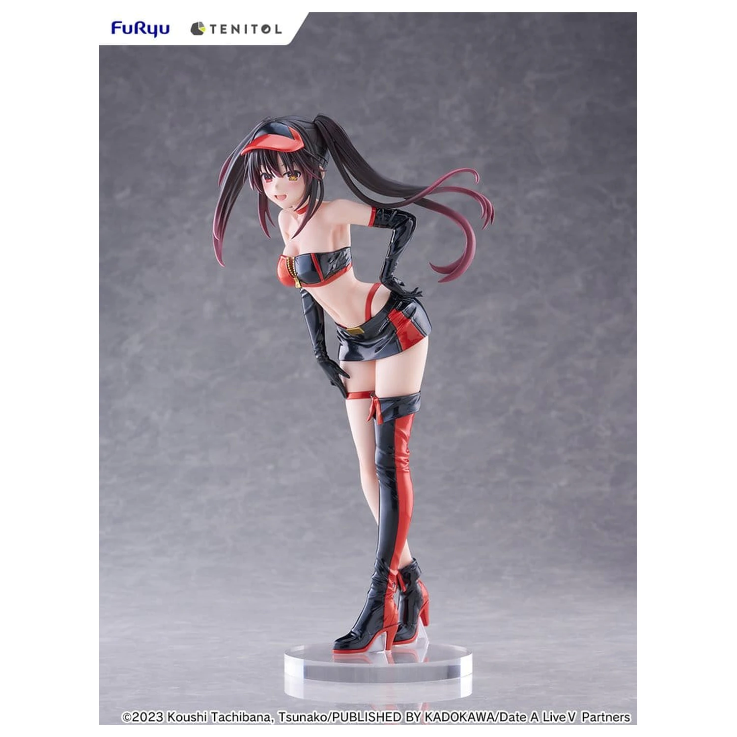 Date A Live V Tenitol Tall PVC figura Kurumi Tokisaki Race Queen Ver. 29 cm fotografija proizvoda