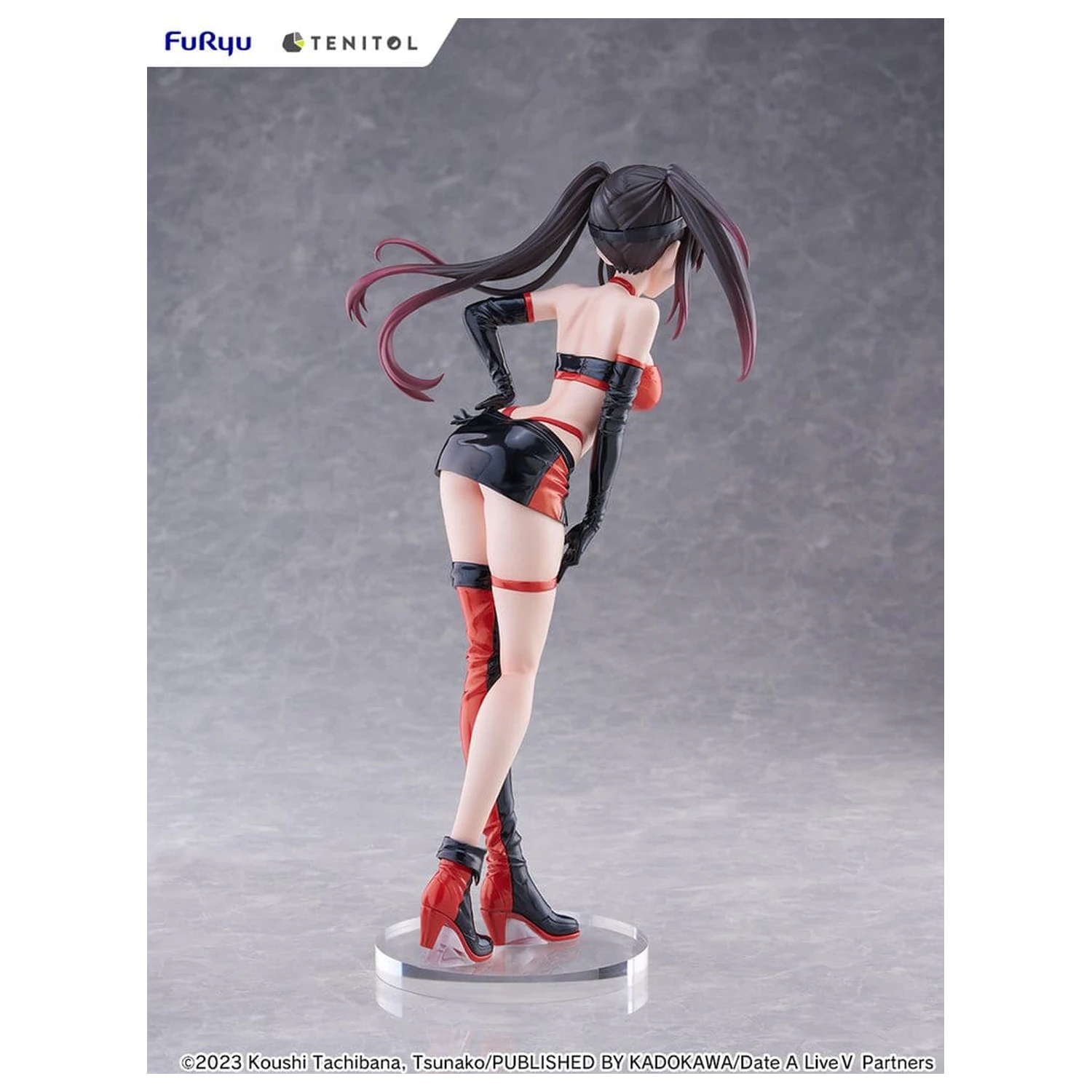 Date A Live V Tenitol Tall PVC figura Kurumi Tokisaki Race Queen Ver. 29 cm fotografija proizvoda