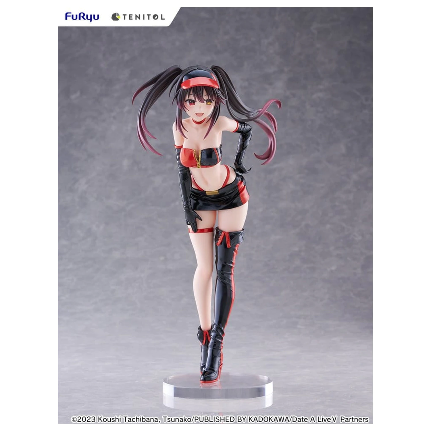 Date A Live V Tenitol Tall PVC figura Kurumi Tokisaki Race Queen Ver. 29 cm fotografija proizvoda