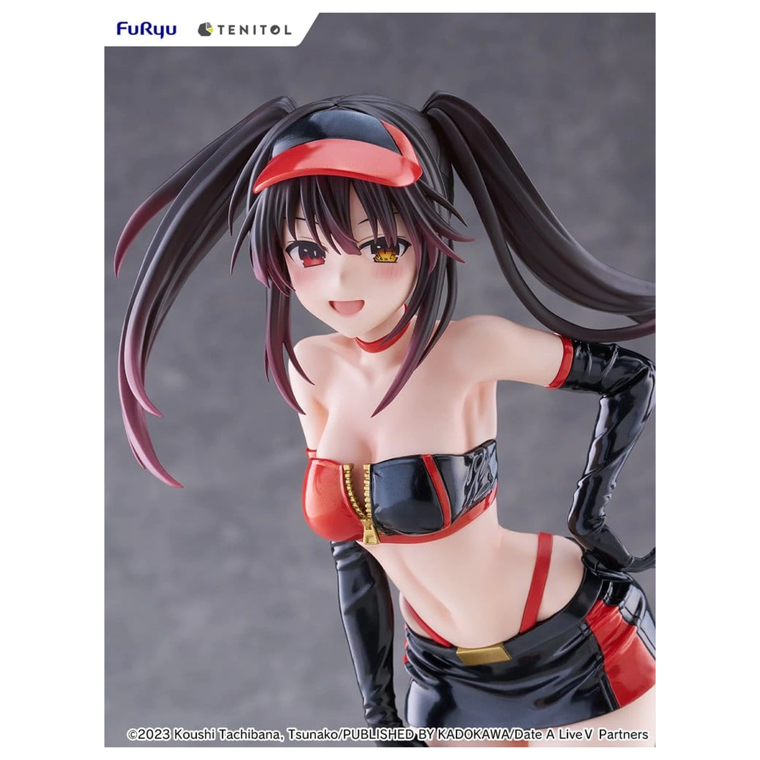 Date A Live V Tenitol Tall PVC figura Kurumi Tokisaki Race Queen Ver. 29 cm fotografija proizvoda