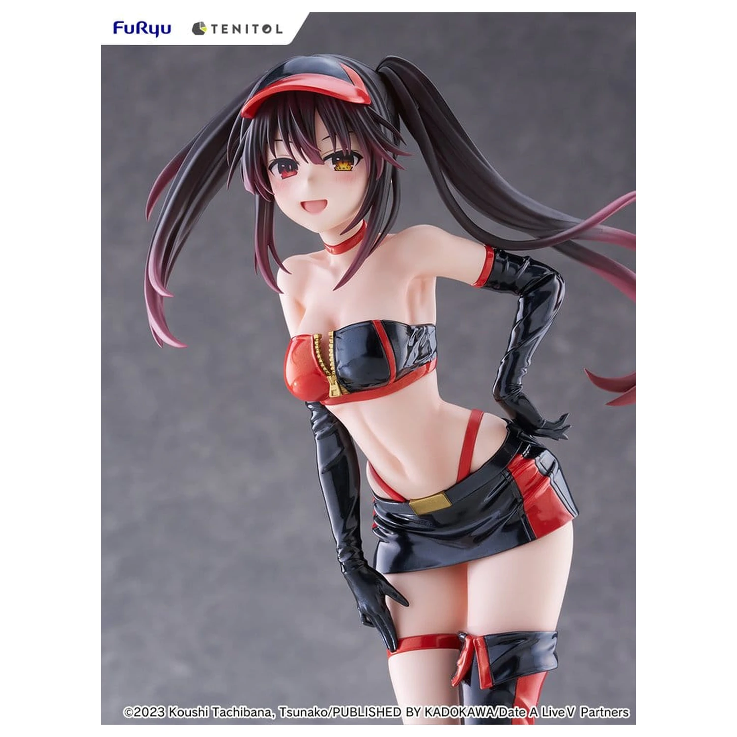 Date A Live V Tenitol Tall PVC figura Kurumi Tokisaki Race Queen Ver. 29 cm fotografija proizvoda
