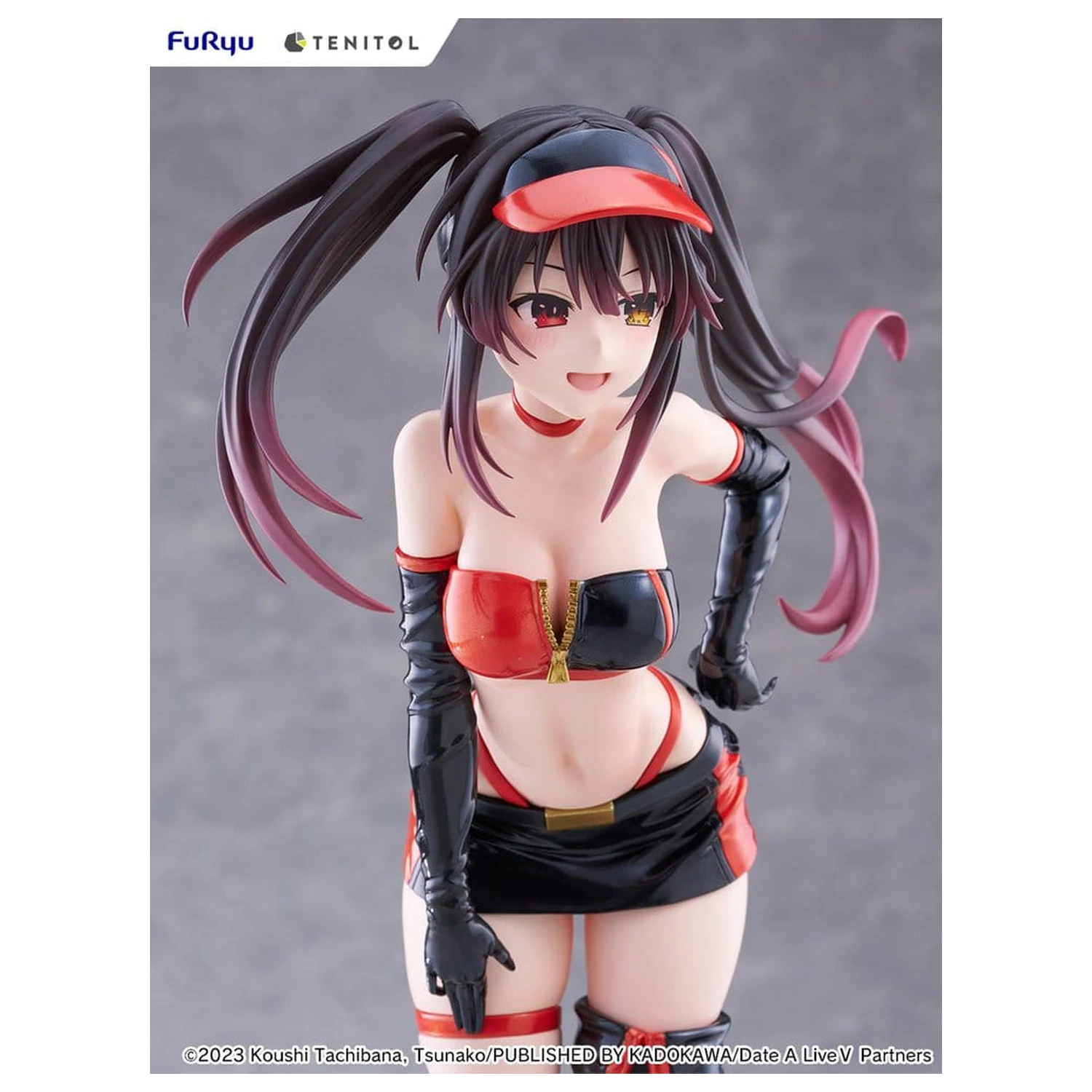 Date A Live V Tenitol Tall PVC figura Kurumi Tokisaki Race Queen Ver. 29 cm fotografija proizvoda