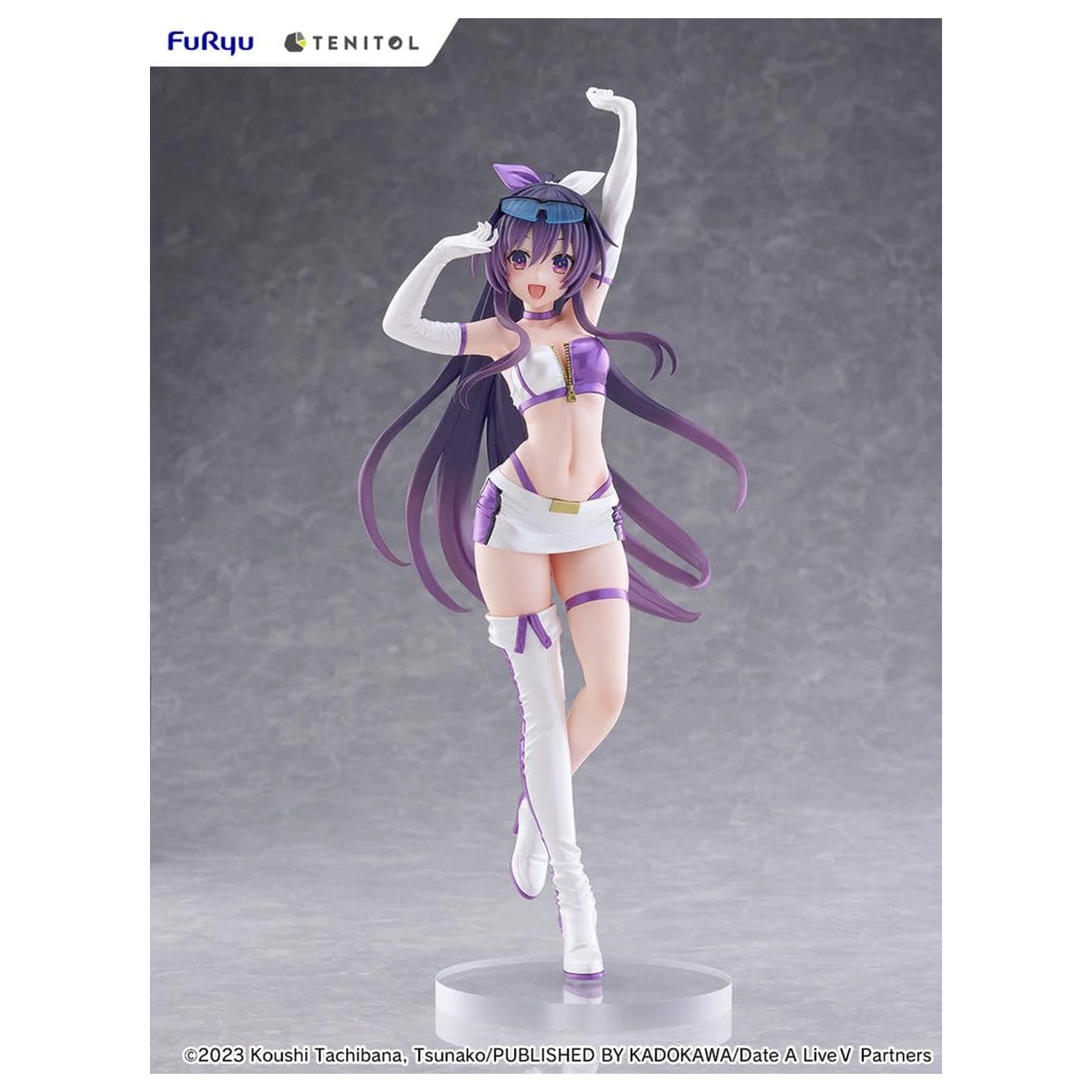 Date A Live V Tenitol visoka PVC figura Tohka Yatogami Race Queen Ver. 30 cm fotografija proizvoda