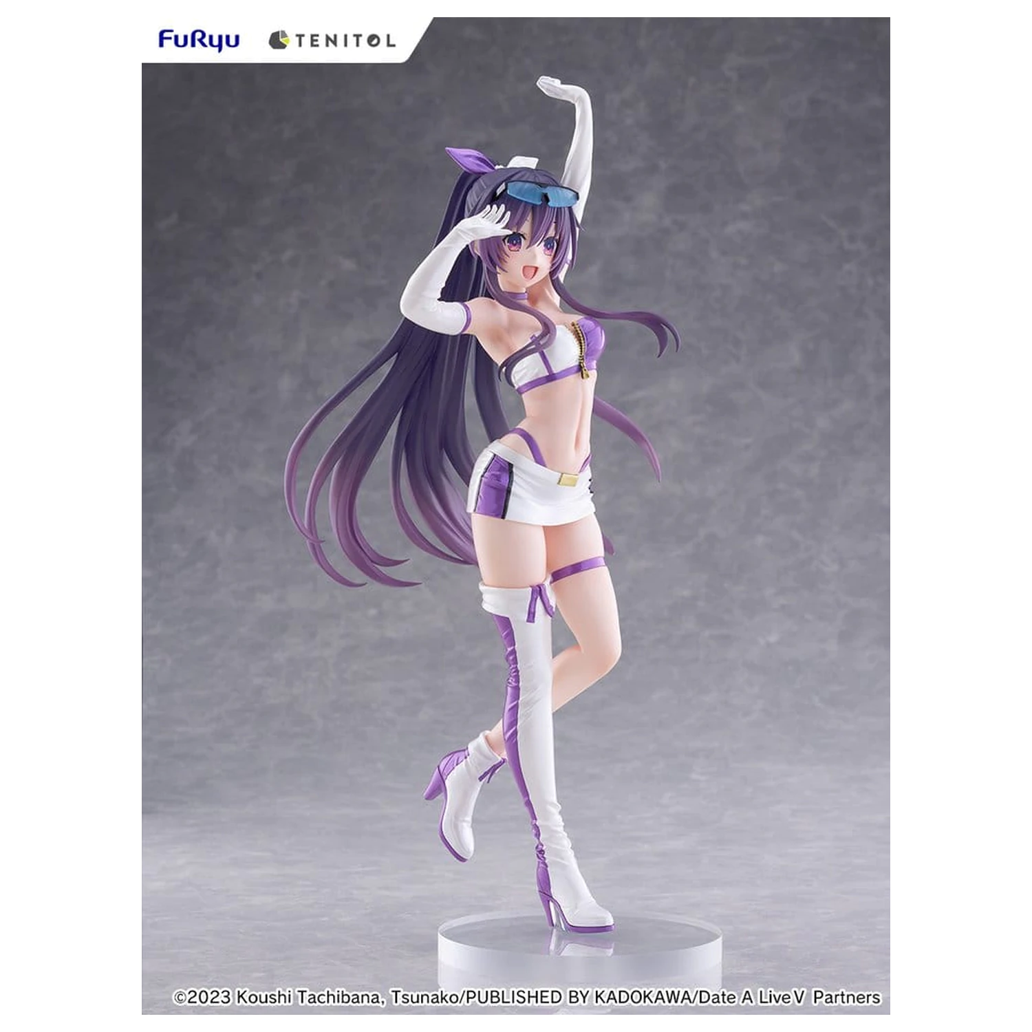 Date A Live V Tenitol visoka PVC figura Tohka Yatogami Race Queen Ver. 30 cm fotografija proizvoda