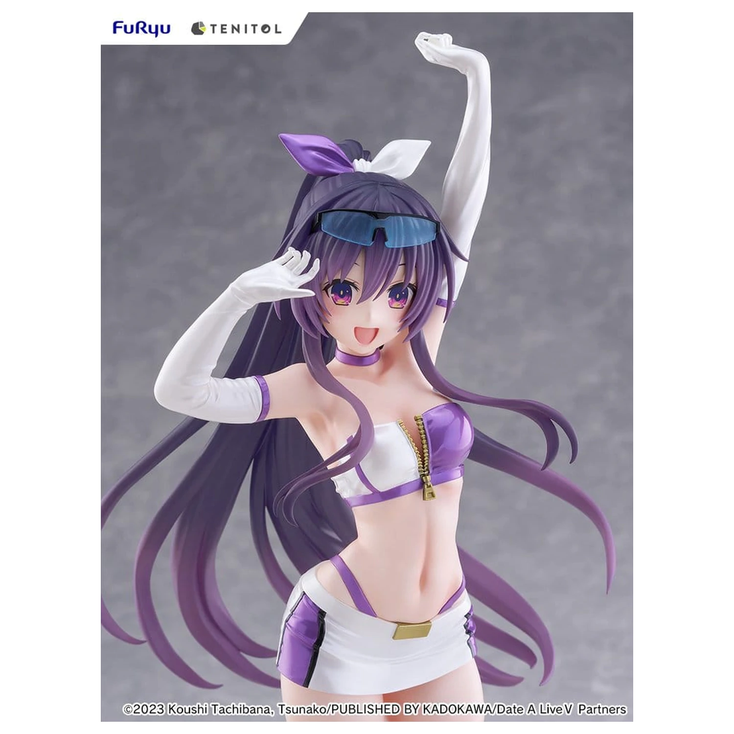 Date A Live V Tenitol visoka PVC figura Tohka Yatogami Race Queen Ver. 30 cm fotografija proizvoda