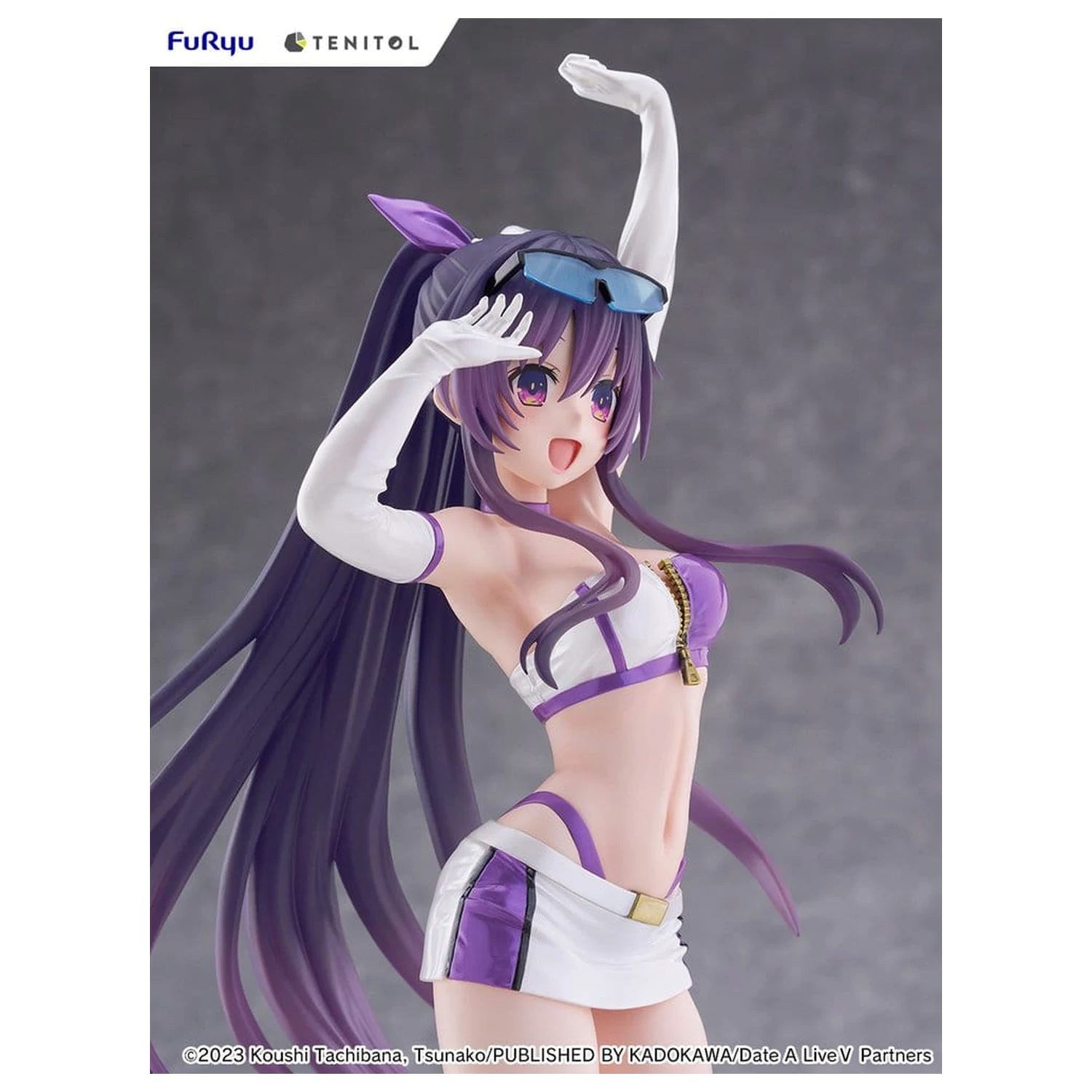 Date A Live V Tenitol visoka PVC figura Tohka Yatogami Race Queen Ver. 30 cm fotografija proizvoda