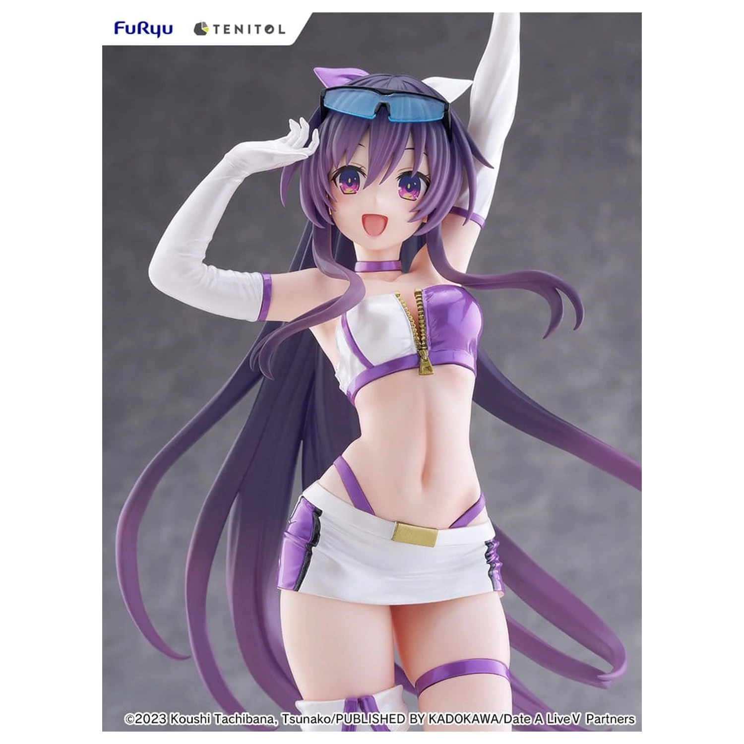 Date A Live V Tenitol visoka PVC figura Tohka Yatogami Race Queen Ver. 30 cm fotografija proizvoda