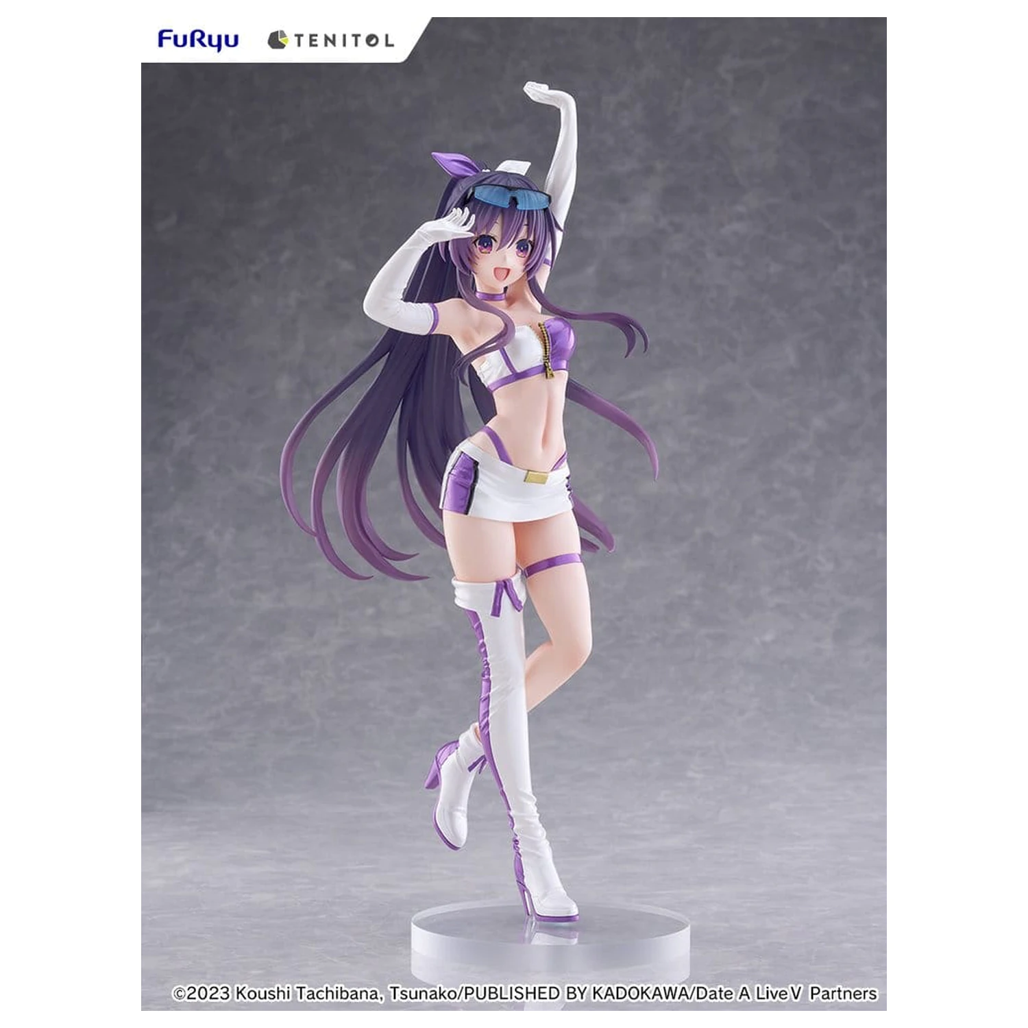 Date A Live V Tenitol visoka PVC figura Tohka Yatogami Race Queen Ver. 30 cm fotografija proizvoda