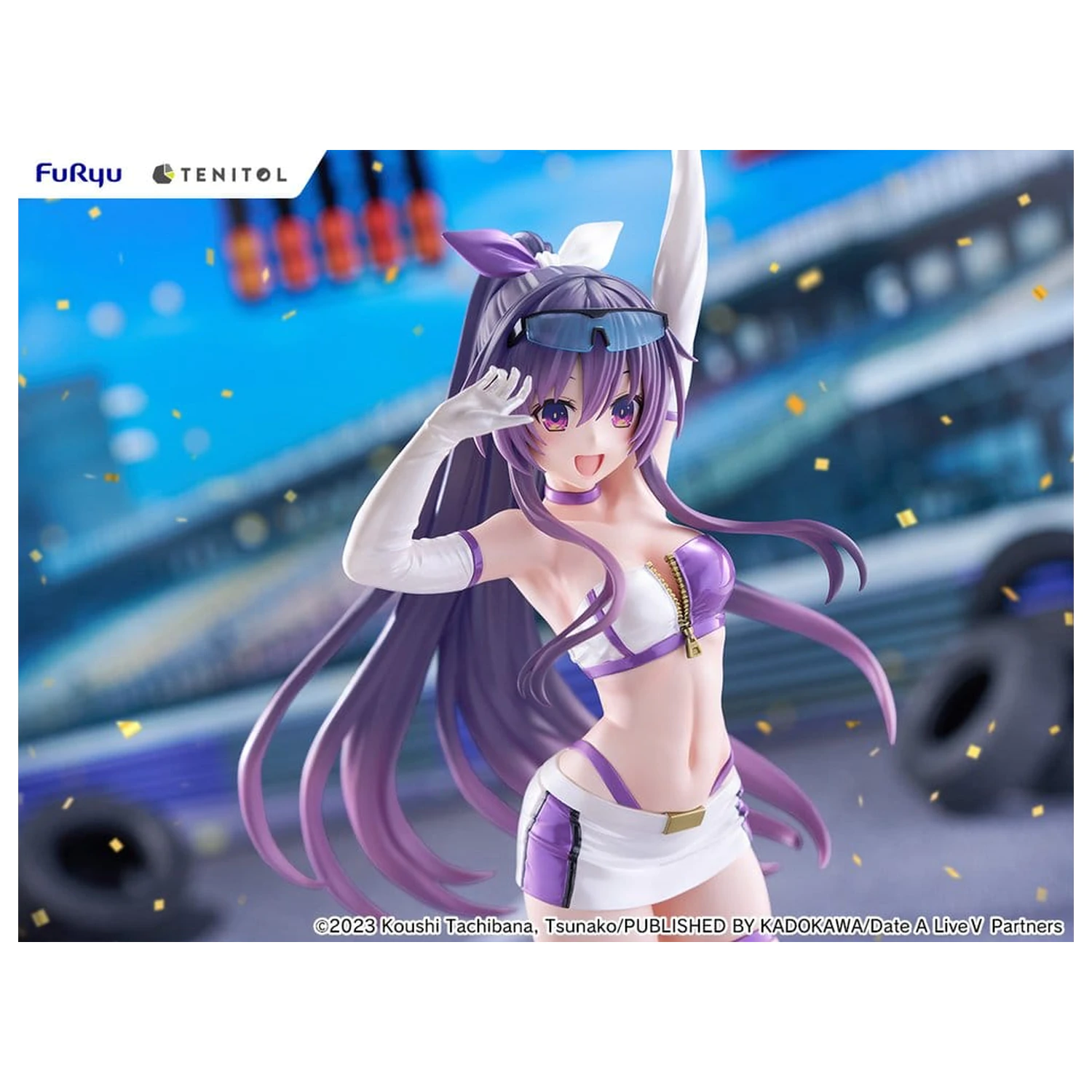 Date A Live V Tenitol visoka PVC figura Tohka Yatogami Race Queen Ver. 30 cm fotografija proizvoda