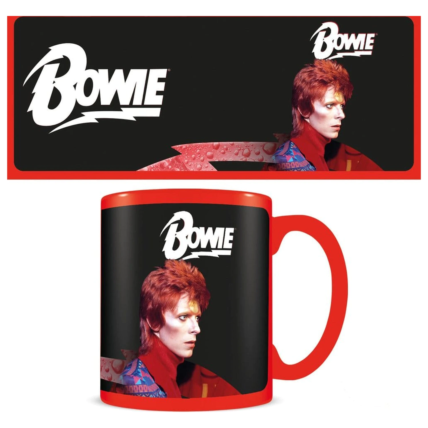 David Bowie Heat Change Šalica Bolt fotografija proizvoda