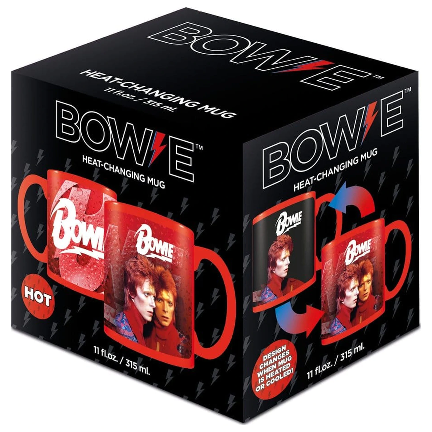David Bowie Heat Change Šalica Bolt fotografija proizvoda