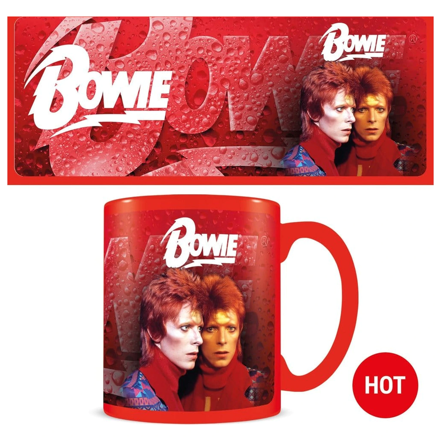 David Bowie Heat Change Šalica Bolt fotografija proizvoda