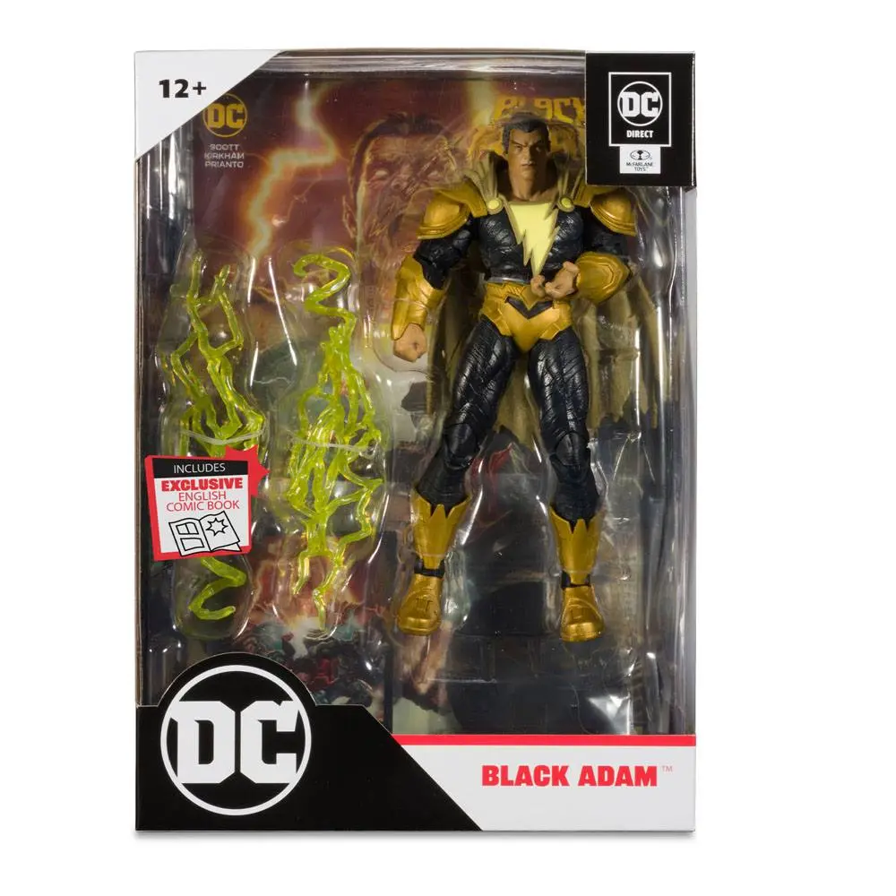 DC Black Adam Page Punchers akcijska figura Black Adam 18 cm fotografija proizvoda