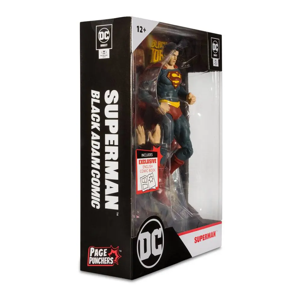 DC Black Adam Page Punchers akcijska figura Superman 18 cm fotografija proizvoda