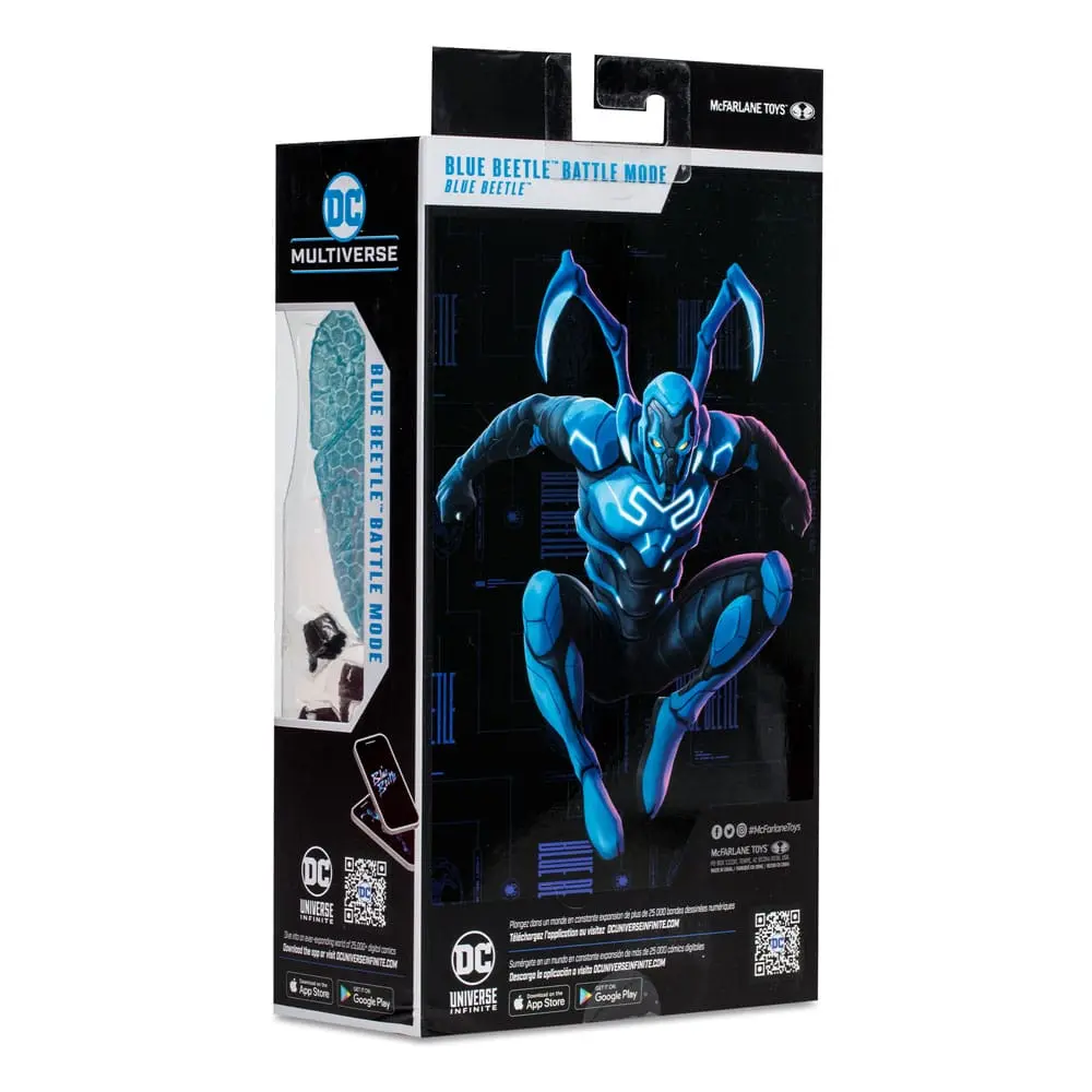 DC Blue Beetle akcijska figura Blue Beetle (Battle Mode) 18 cm fotografija proizvoda