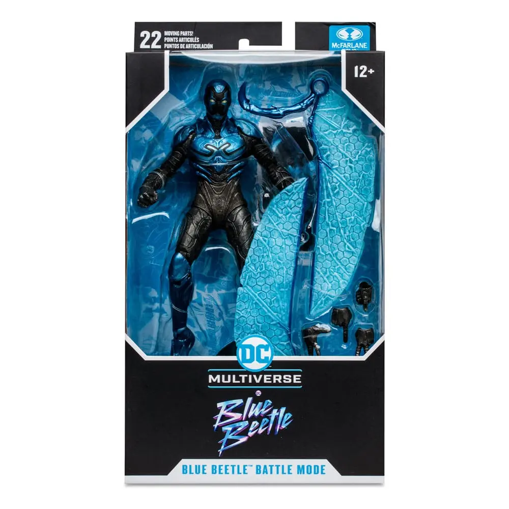 DC Blue Beetle akcijska figura Blue Beetle (Battle Mode) 18 cm fotografija proizvoda