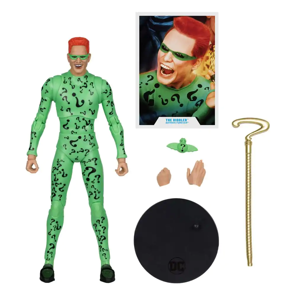 DC Build A Megafig akcijska figura Batman Forever The Riddler (Gold Label) 18 cm fotografija proizvoda