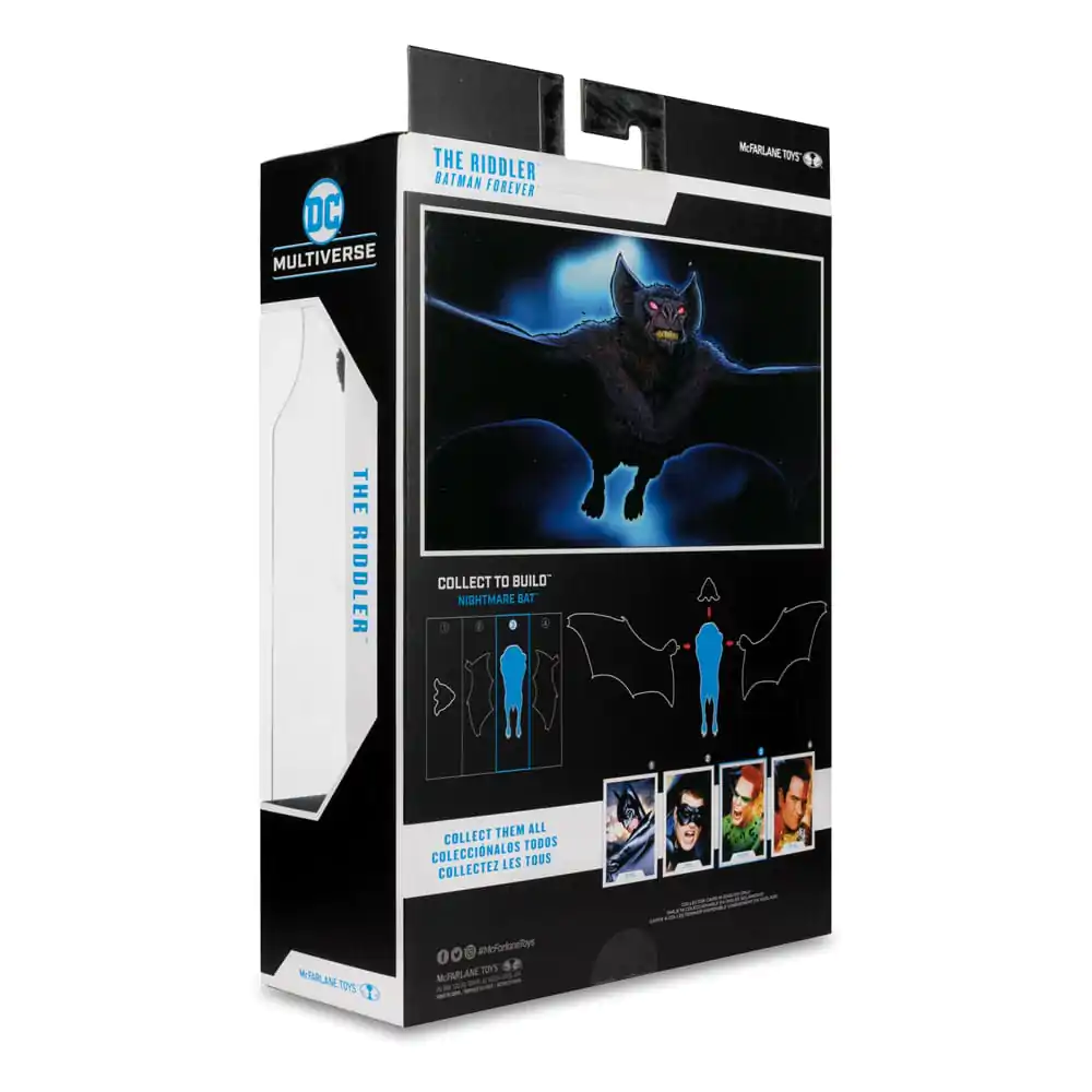 DC Build A Megafig akcijska figura Batman Forever The Riddler (Gold Label) 18 cm fotografija proizvoda