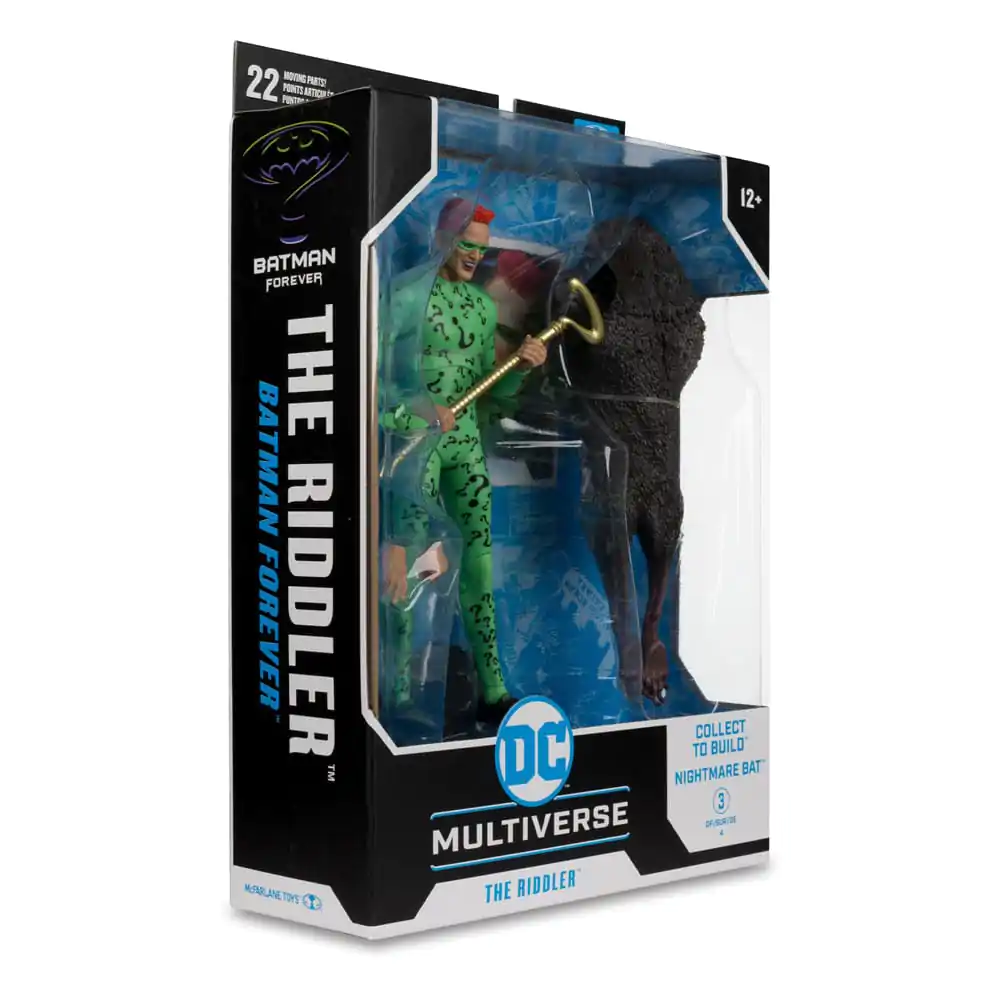 DC Build A Megafig akcijska figura Batman Forever The Riddler (Gold Label) 18 cm fotografija proizvoda
