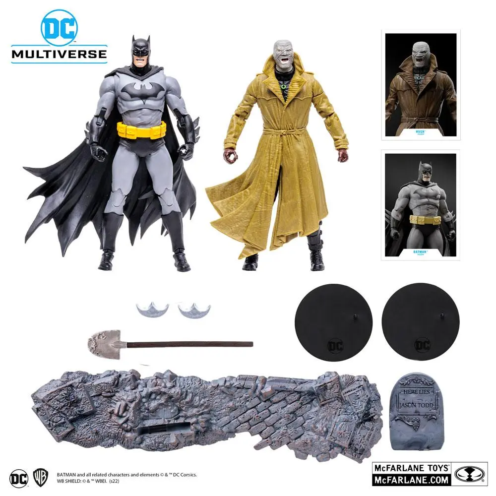 DC Akcijska Figura Kolekcionarski Multipack Batman vs. Hush 18 cm fotografija proizvoda