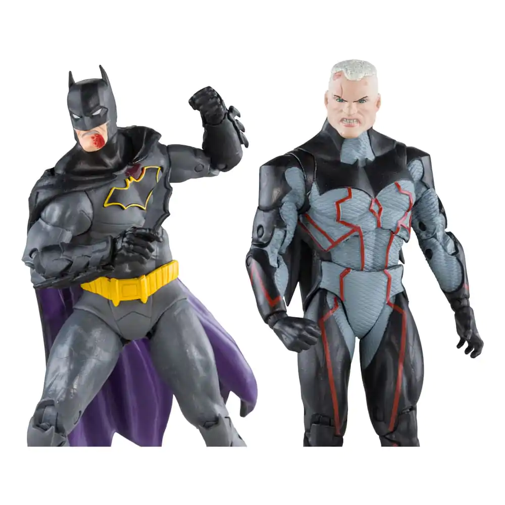 DC kolekcionarske akcijske figure Paket od 2 Omega (Unmasked) & Batman (Bloody)(Gold Label) 18 cm fotografija proizvoda