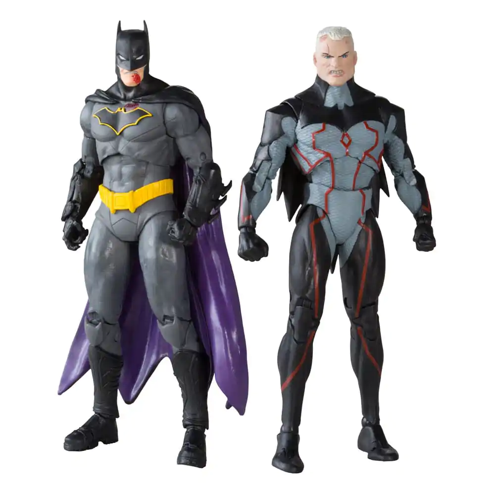 DC kolekcionarske akcijske figure Paket od 2 Omega (Unmasked) & Batman (Bloody)(Gold Label) 18 cm fotografija proizvoda