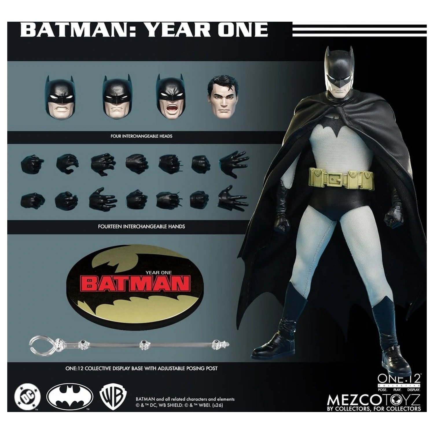 DC Comics figura akcije 1/12 Batman: Year One 17 cm fotografija proizvoda