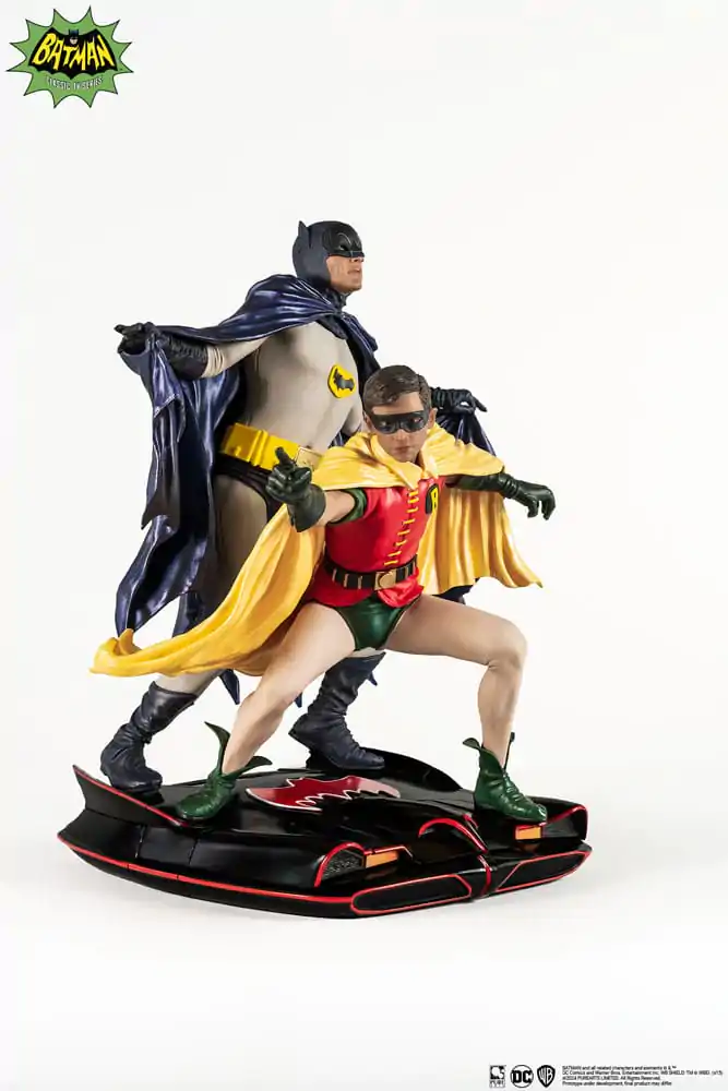 DC Comics PVC Diorama Kip 1/8 Batman & Robin 1966 23 cm fotografija proizvoda