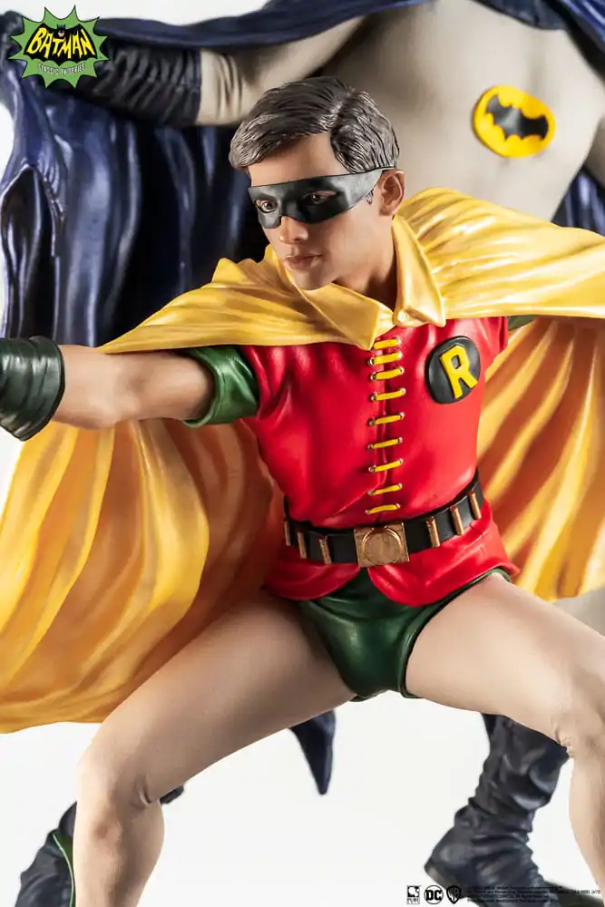 DC Comics PVC Diorama Kip 1/8 Batman & Robin 1966 23 cm fotografija proizvoda