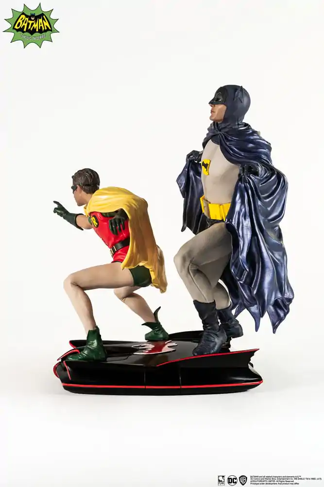 DC Comics PVC Diorama Kip 1/8 Batman & Robin 1966 23 cm fotografija proizvoda