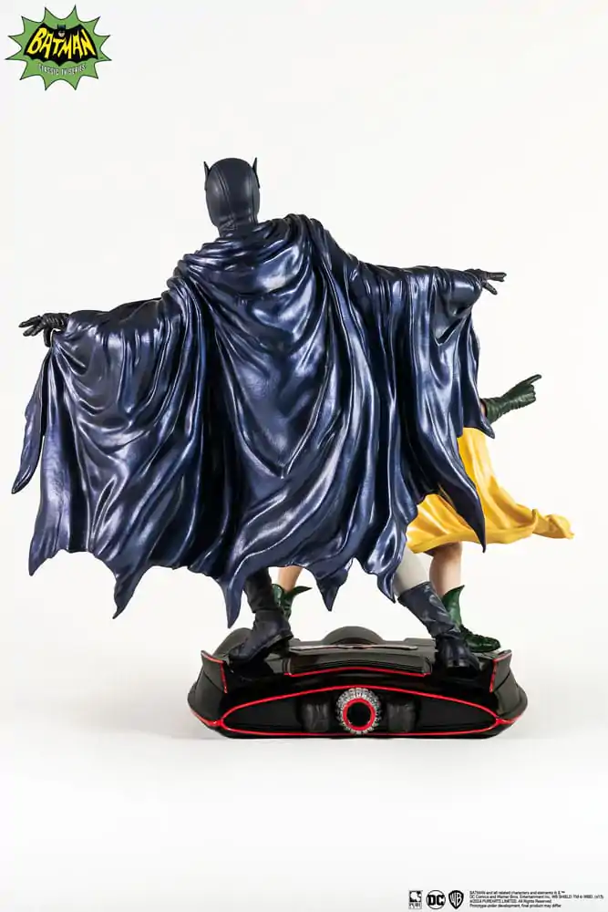 DC Comics PVC Diorama Kip 1/8 Batman & Robin 1966 23 cm fotografija proizvoda