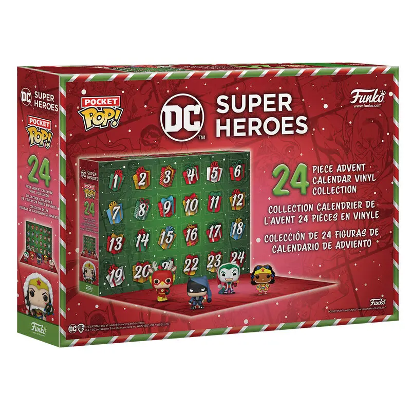 DC Comics Pocket POP! Adventski Kalendar 2023 fotografija proizvoda