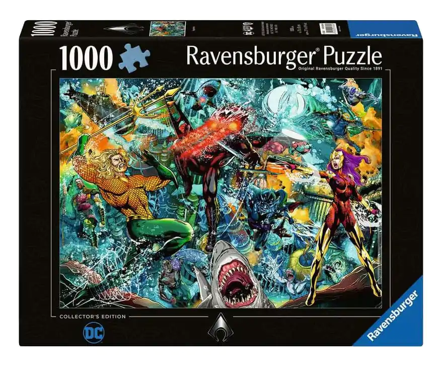 DC Comics Jigsaw Puzzle Aquaman (1000 dijelova) fotografija proizvoda