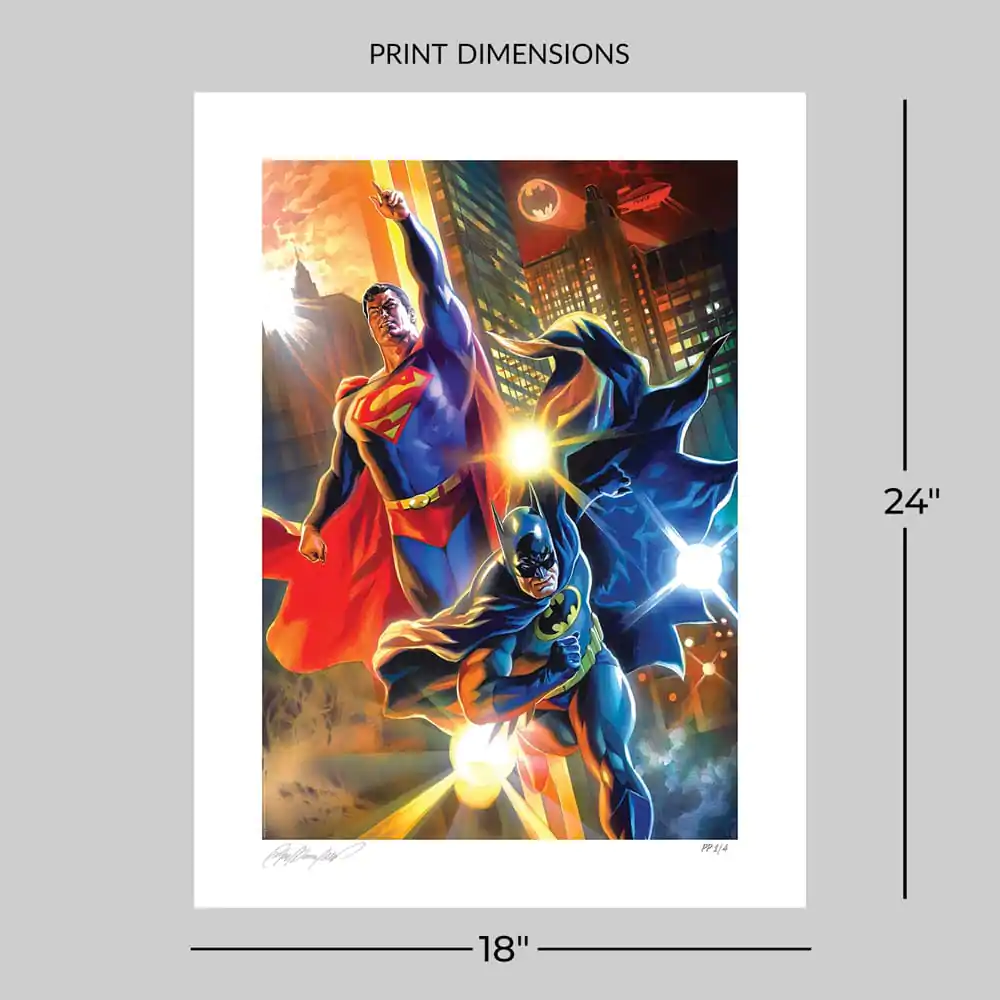 DC Comics Art Print Batman & Superman: World's Finest 61 x 46 cm - bez okvira fotografija proizvoda