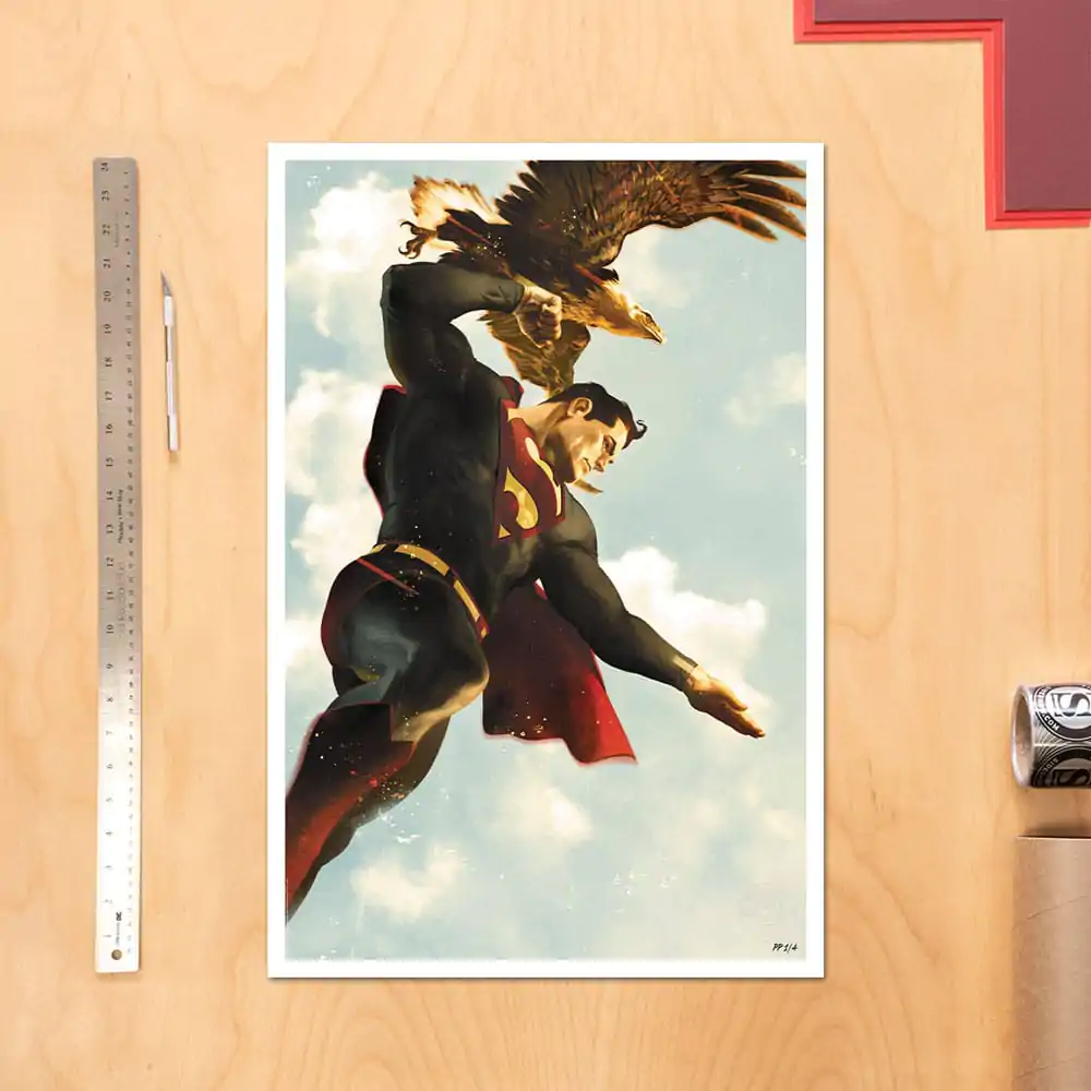 DC Comics Art Print Superman 61 x 41 cm - bez okvira fotografija proizvoda