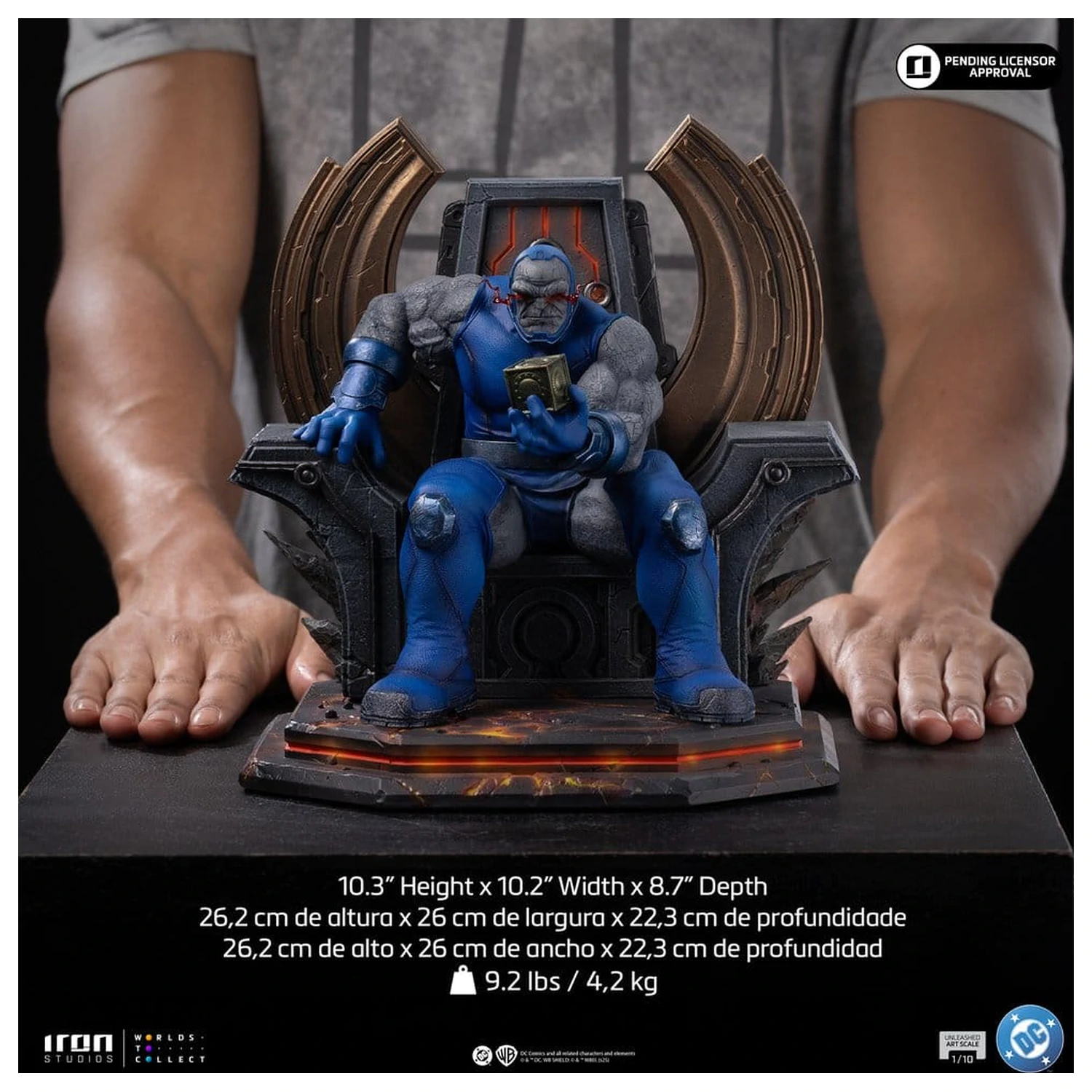 DC Comics Art Scale Statua 1/10 Darkseid Unleashed 26 cm fotografija proizvoda