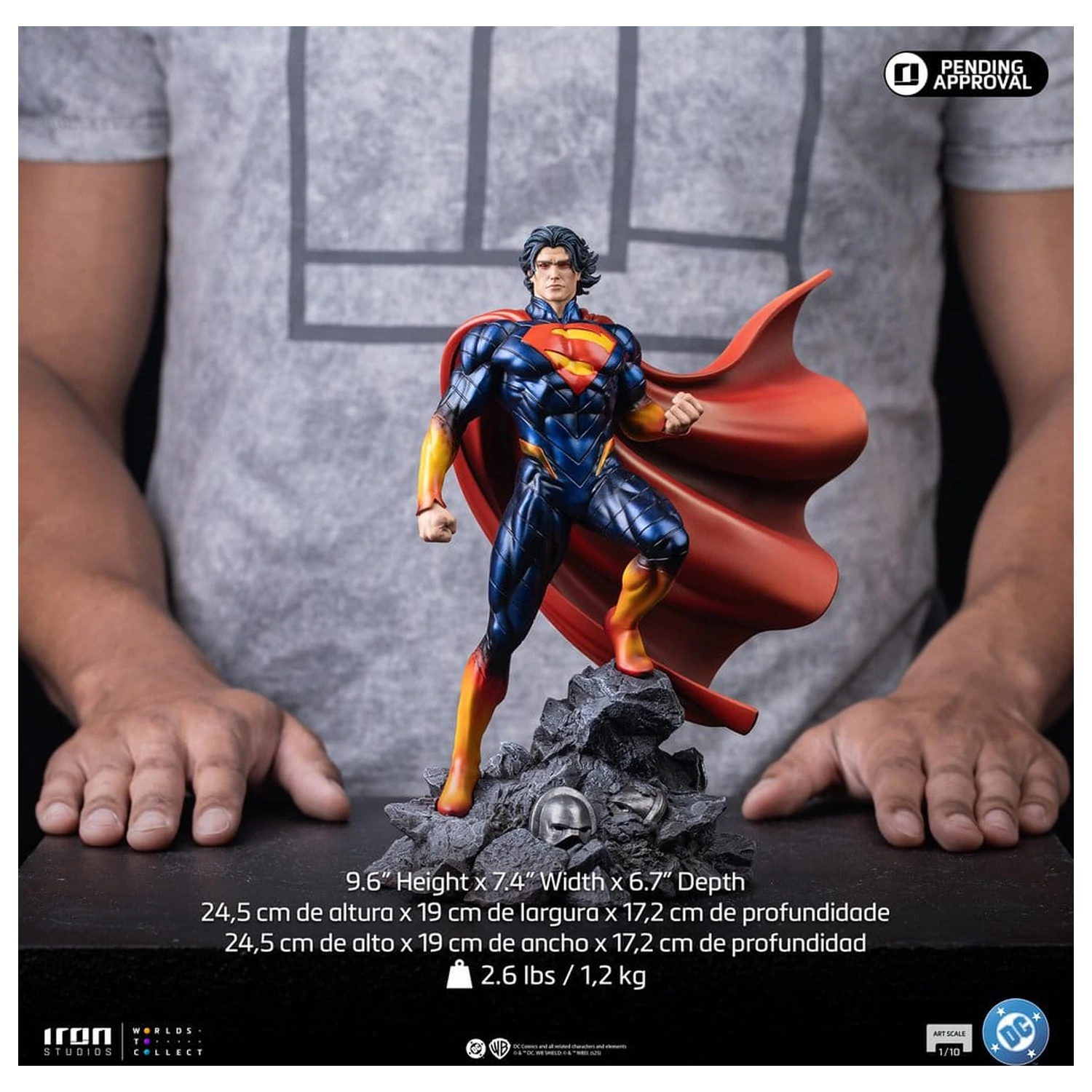 DC Comics Art Scale Statua 1/10 Superman Absolute 25 cm fotografija proizvoda