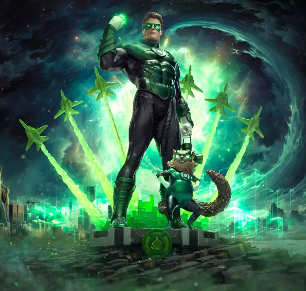 DC Comics Art Scale Deluxe kip 1/10 Green Lantern Unleashed 24 cm fotografija proizvoda