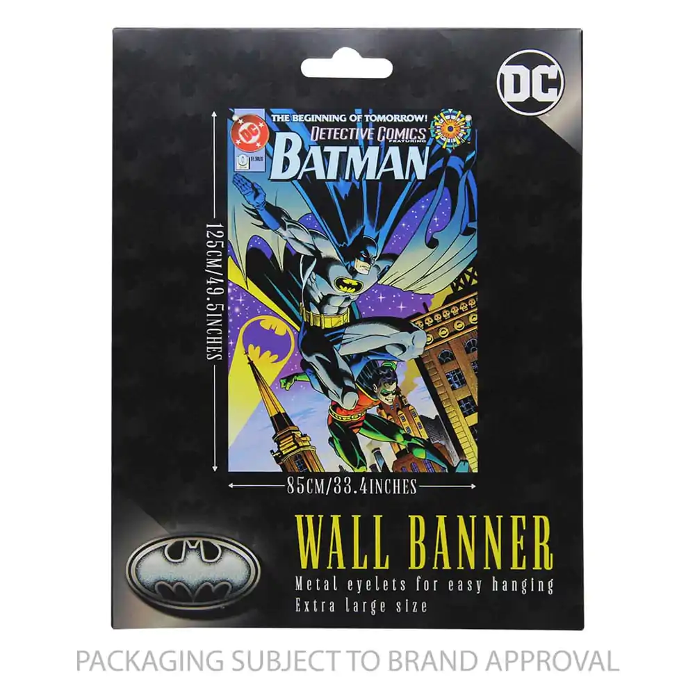 DC Comics Zidni Banner Batman 85th Anniversary 125 x 85 cm fotografija proizvoda