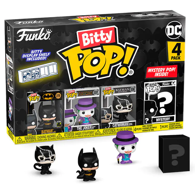 DC Comics Batman 85. obljetnica Bitty Funko POP! Vinil figurica 4-Pack Batman fotografija proizvoda