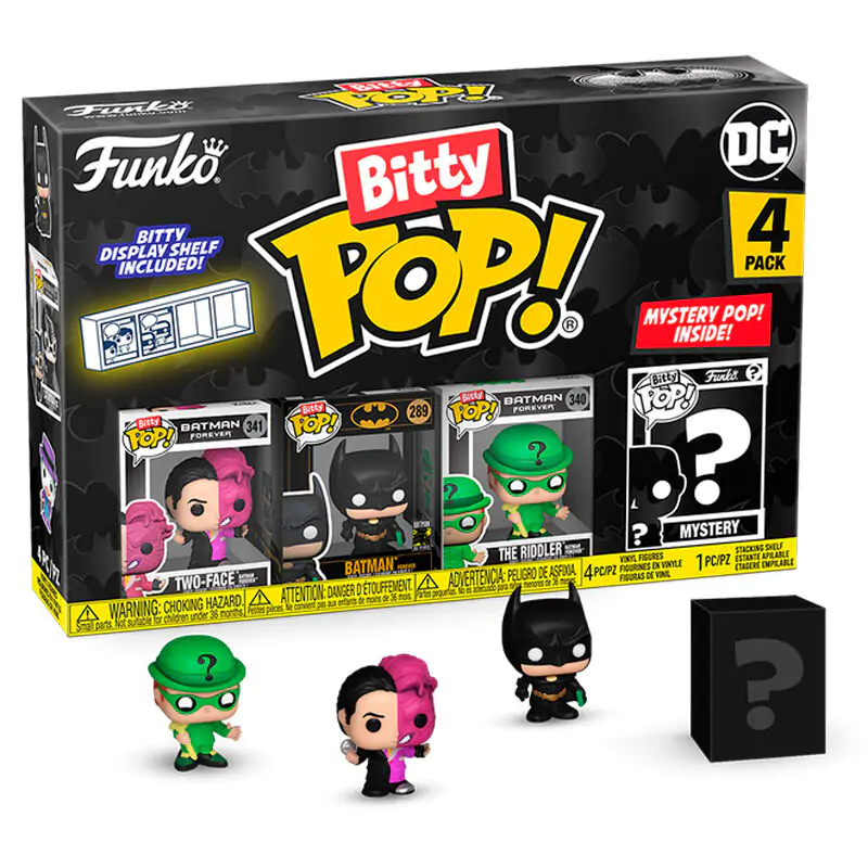 DC Comics Batman 85th Anniversary Bitty Funko POP! Vinilna figura 4-Pack Two-Face fotografija proizvoda