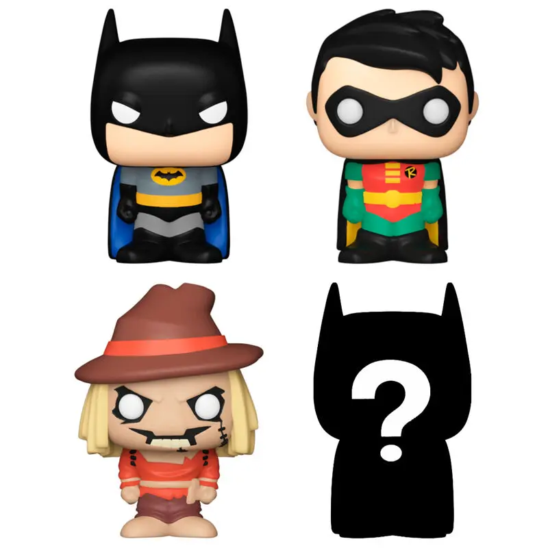 DC Bitty POP! Vinilna figura 4-Pack Batman 2,5 cm fotografija proizvoda