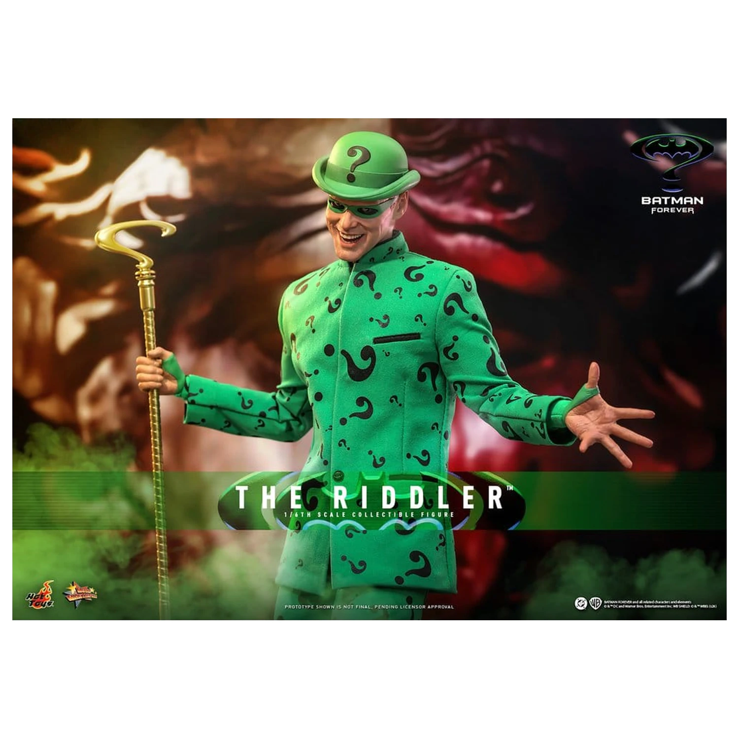 DC Comics Batman Forever Movie Masterpiece akcijska figura 1/6 Riddler 31 cm fotografija proizvoda