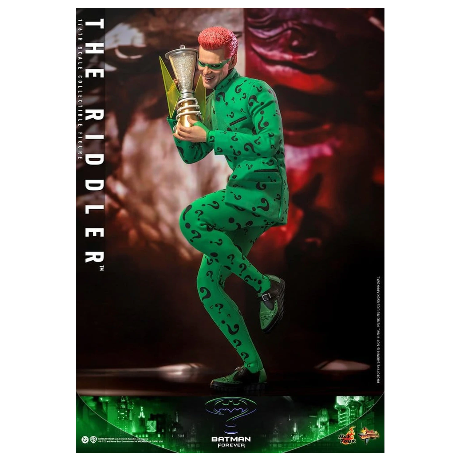 DC Comics Batman Forever Movie Masterpiece akcijska figura 1/6 Riddler 31 cm fotografija proizvoda