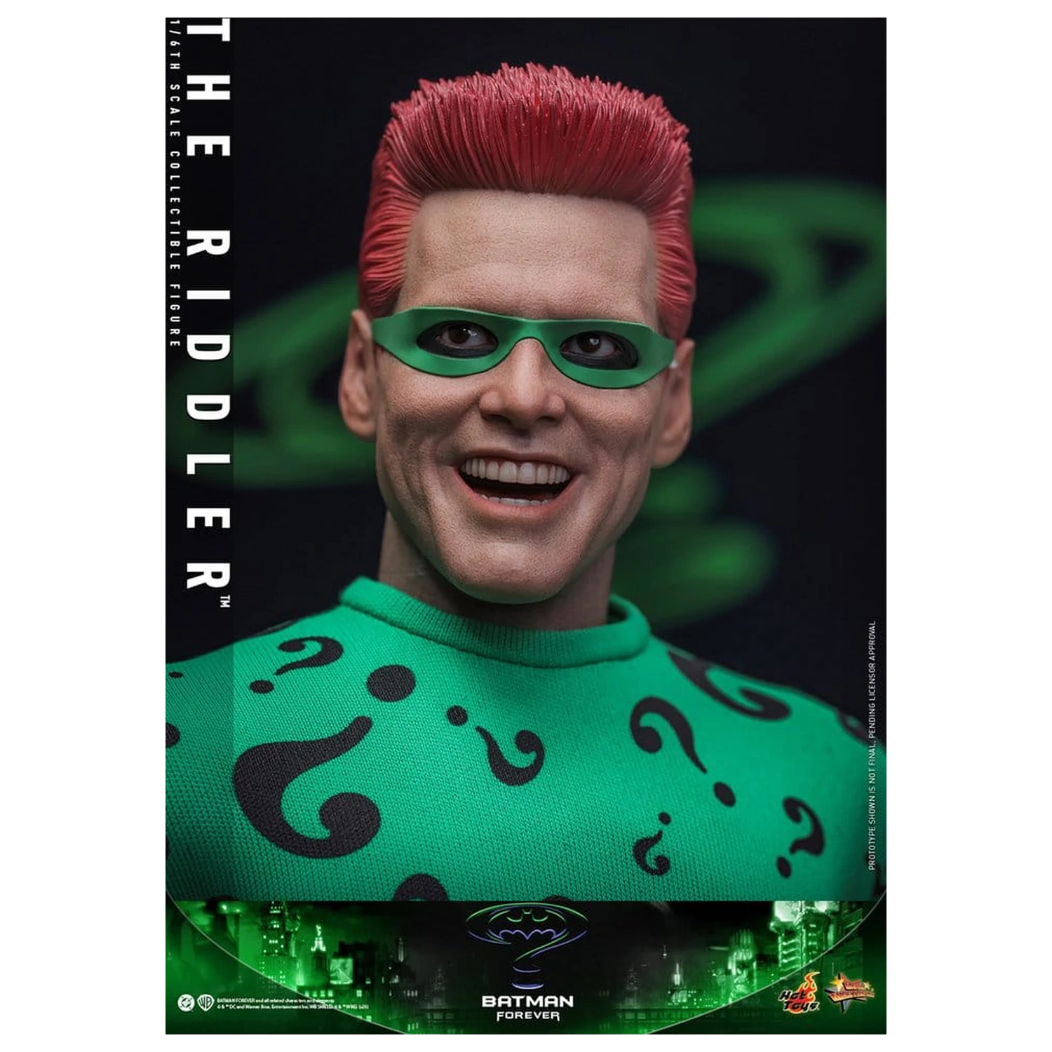 DC Comics Batman Forever Movie Masterpiece akcijska figura 1/6 Riddler 31 cm fotografija proizvoda
